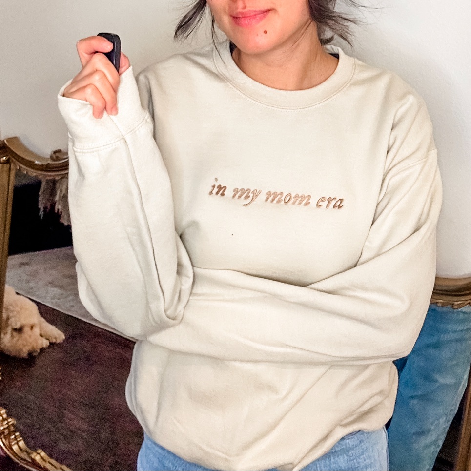 Brand New In My Mom Era Crewneck Sweater